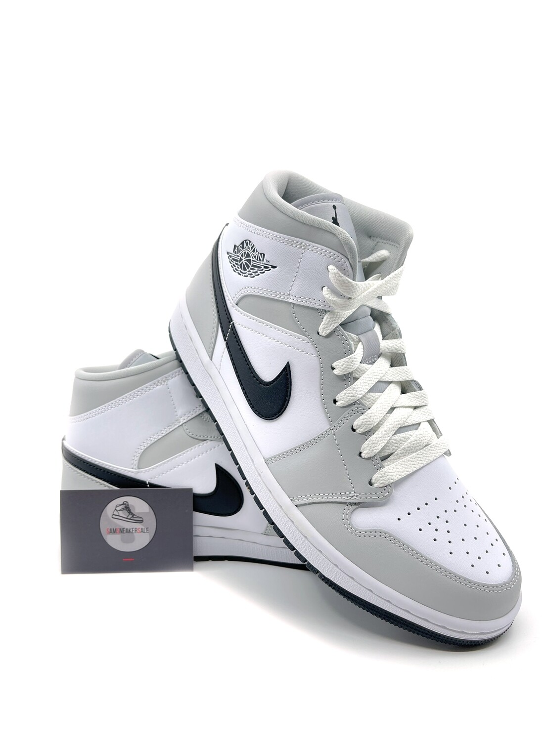 Jordan 1 Mid Light Smoke Grey (W)