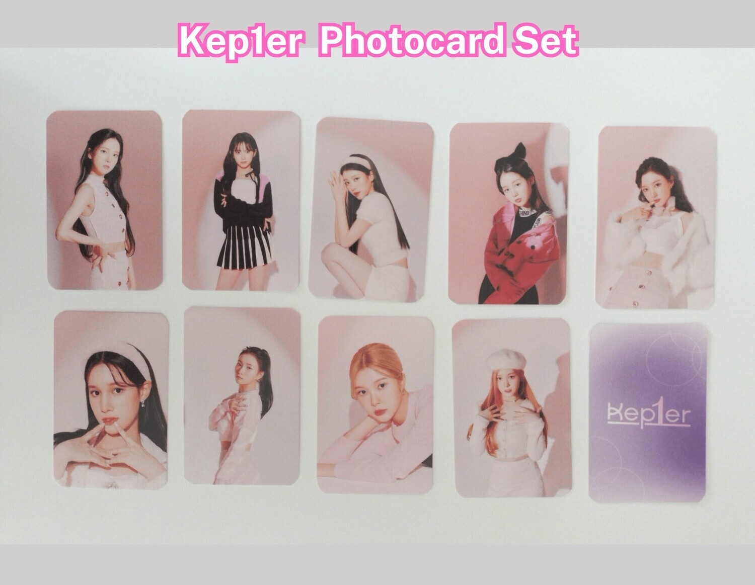 Kep1er Photocard Set #1