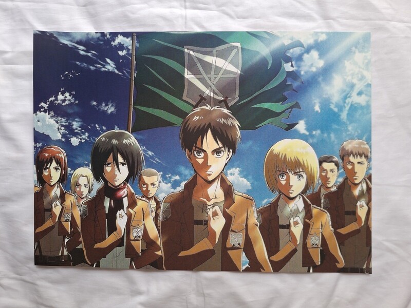 Attack On Titan A3 Poster.