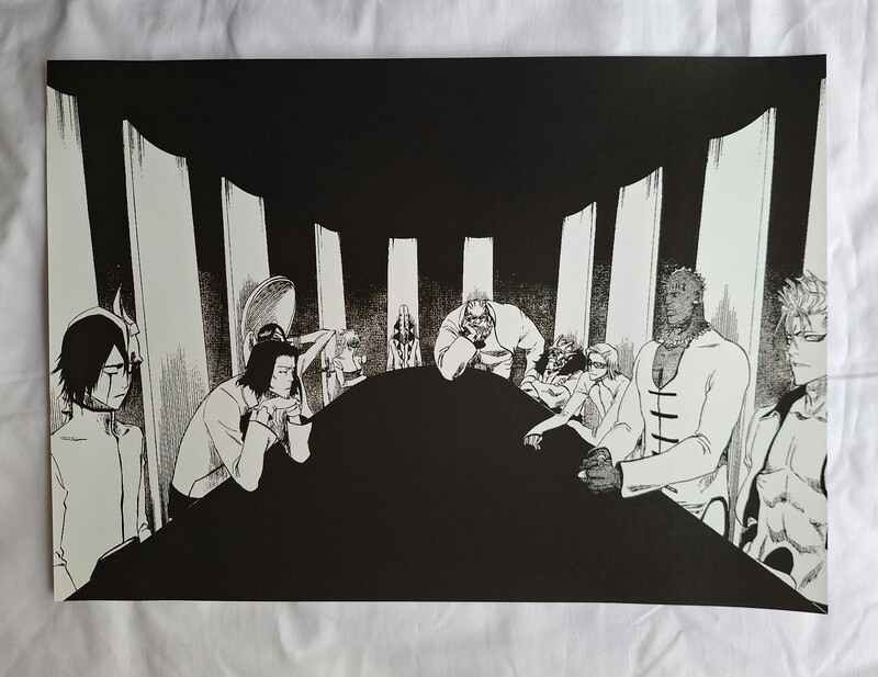 Bleach Hueco Mundo Espada A3 Poster.