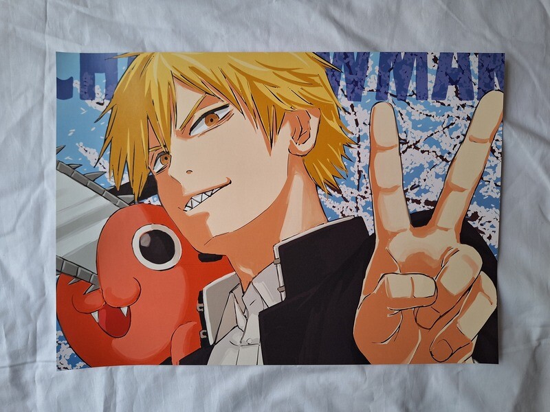 Chainsaw Man A3 Poster.