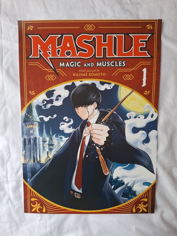 Mashle: Magic and Muscles A3 Poster.
