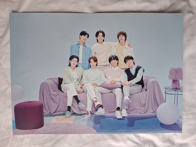 BTS Group ‘10th Anniversary 2023 Festa Ver.3’ A3 Posters.