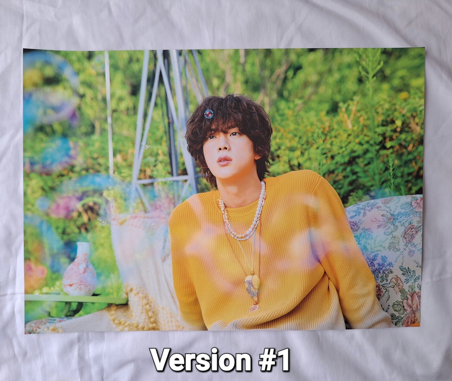 BTS Jin Solo A3 Posters, Options: Jin Solo A3 Poster Version #1