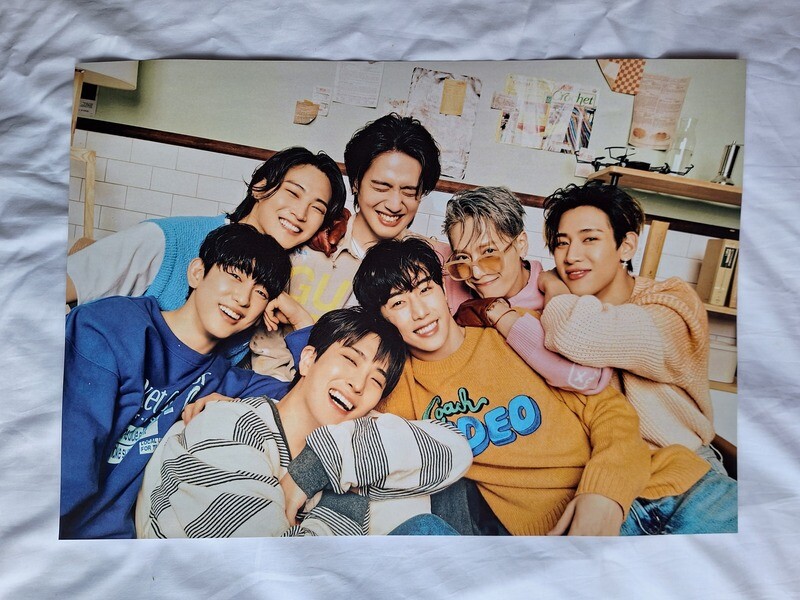 GOT7 &#39;Homecoming&#39; Concept Photo A3 Group Poster