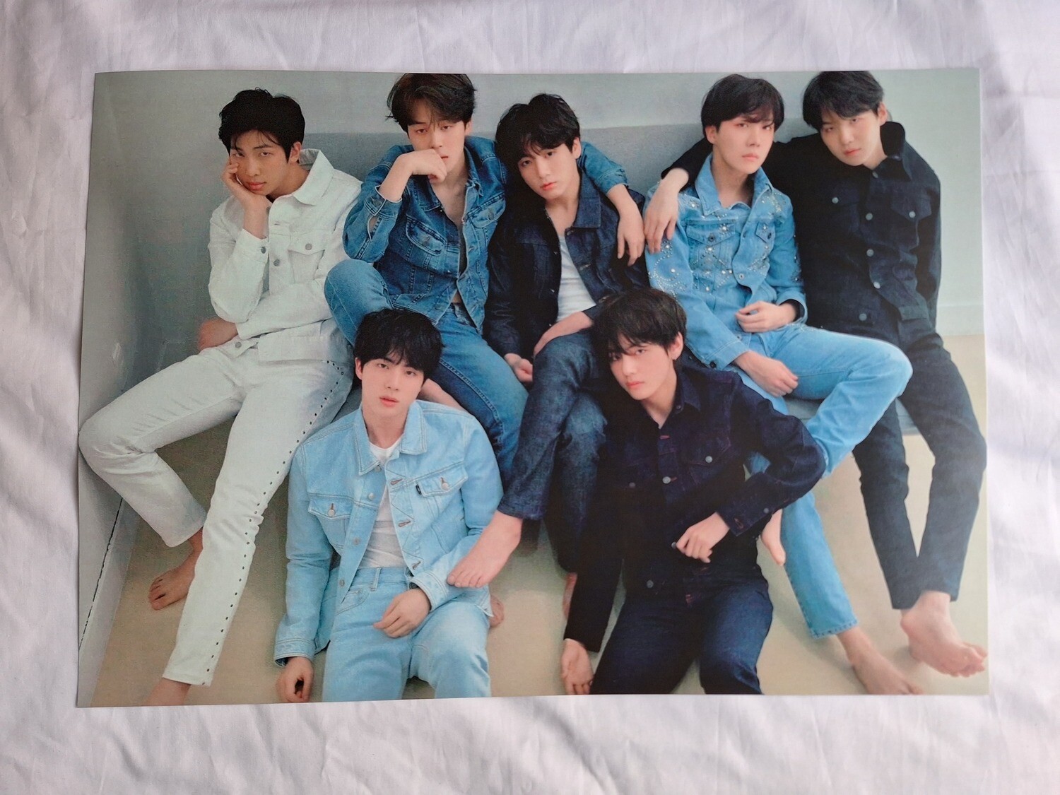 BTS A3 Group Poster - Love Yourself : Tear