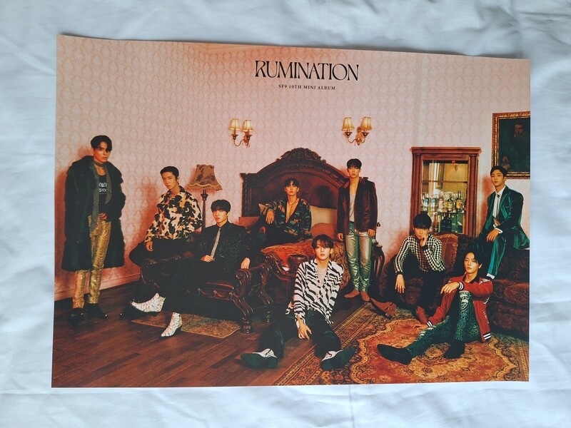 SF9 ‘Rumination’ Group A3  Poster.