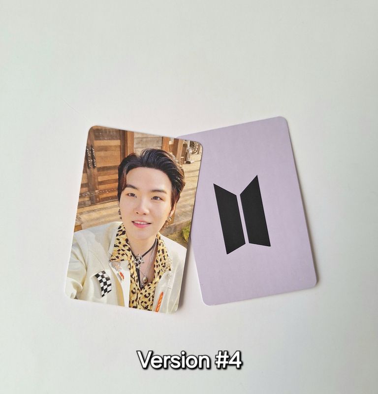 BTS Suga Solocards