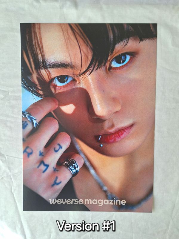 BTS Jungkook A3 Solo Posters