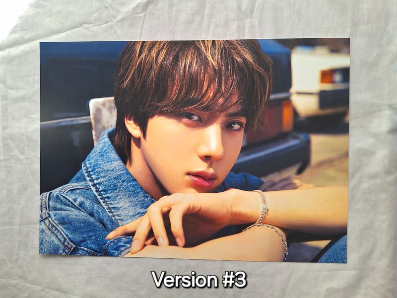 BTS Jin Solo A3 Posters