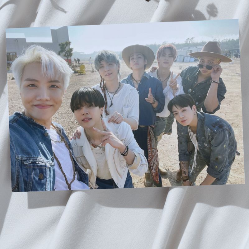 BTS &#39;Permission To Dance&#39; A3 Poster!