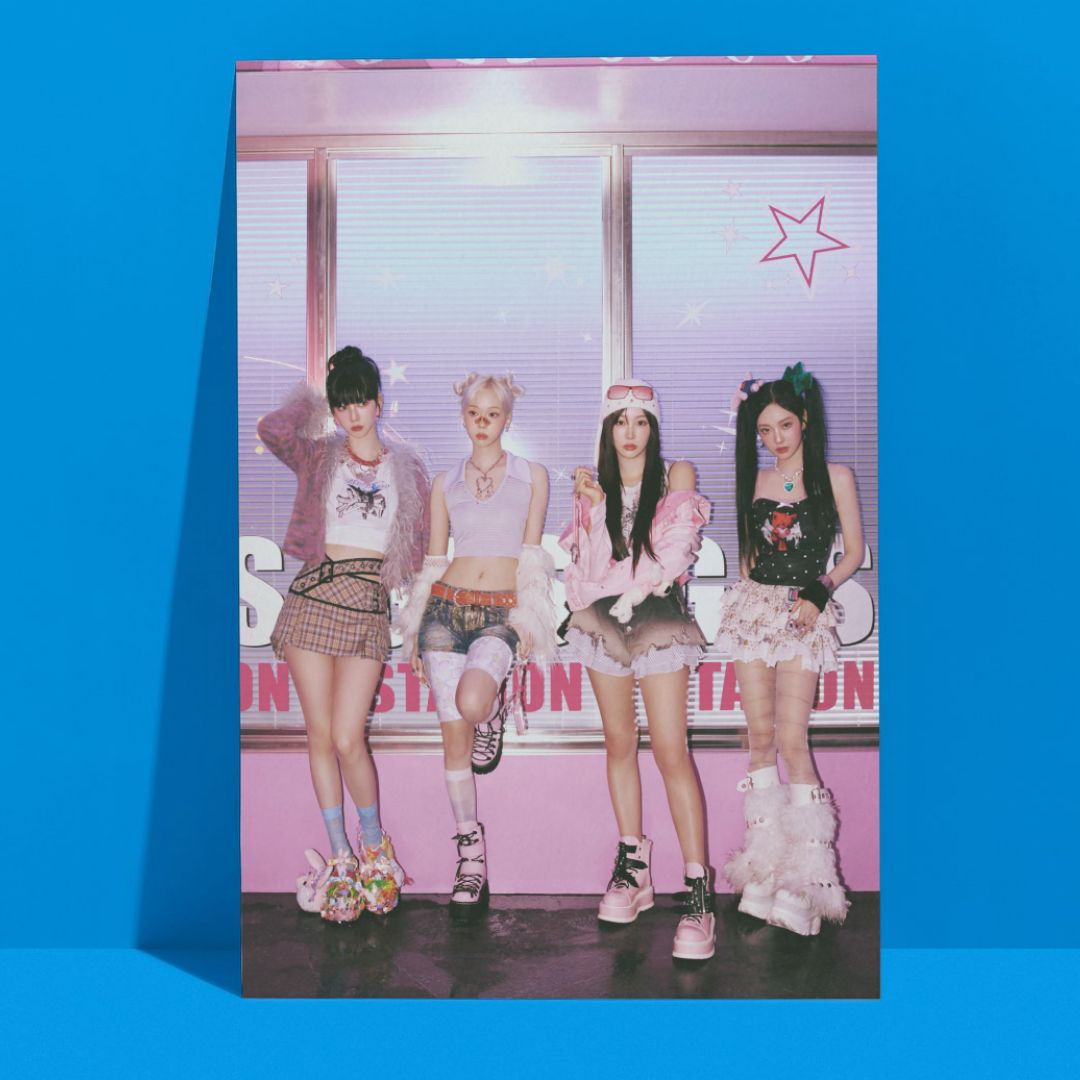 Aespa &#39;Hot Mess&#39; A3 Poster!