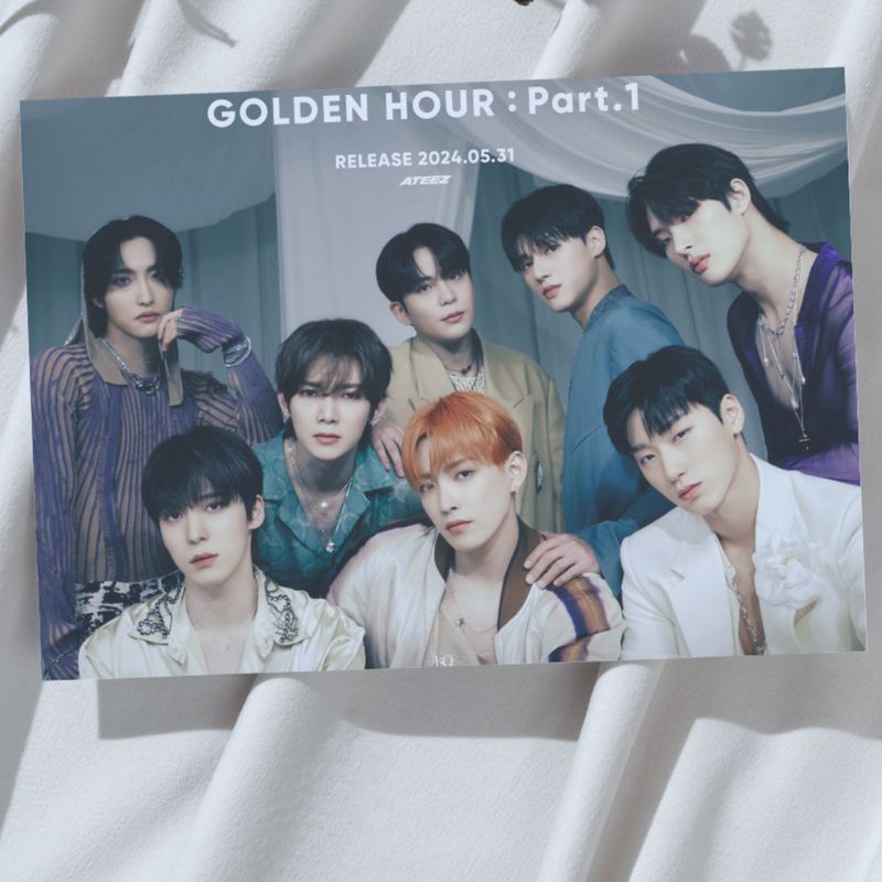 Ateez Golden Hour Pt.1 A3 Poster!