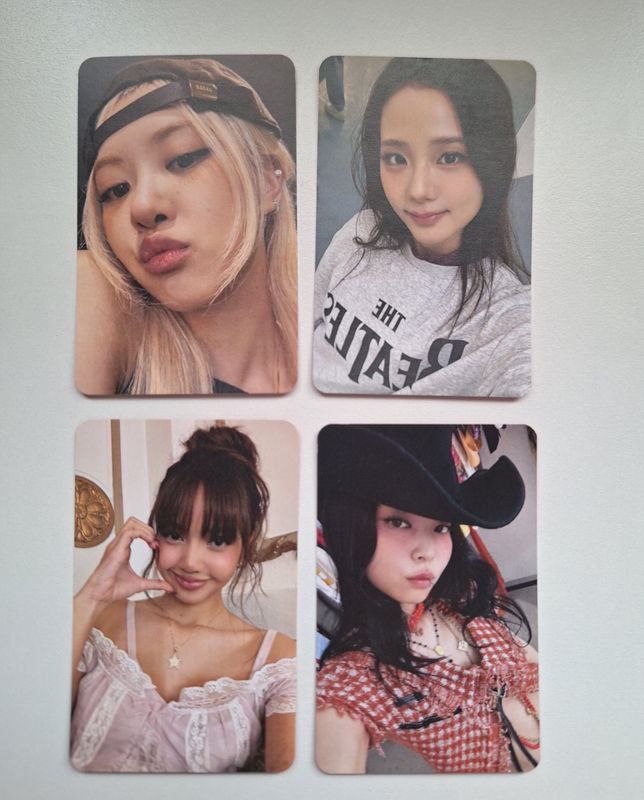 Blackpink &#39;Solo Era&#39; Selca Photocard set!