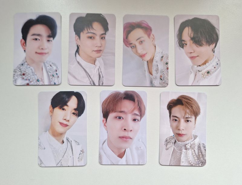 GOT7 &#39;Golden disc awards 2021&#39; Photocard Set!