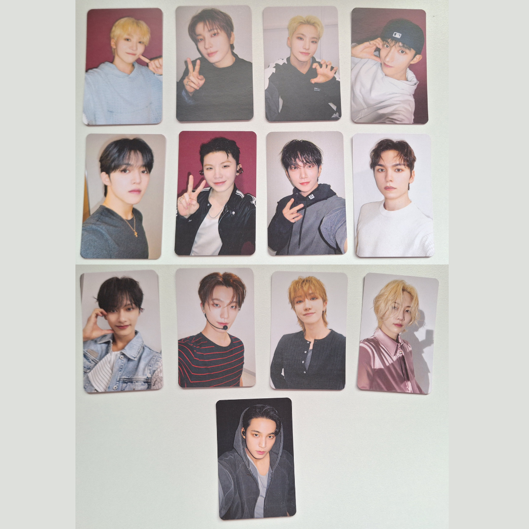 Seventeen &#39;Love,Fame,Love Selca&#39; Photocard Set!