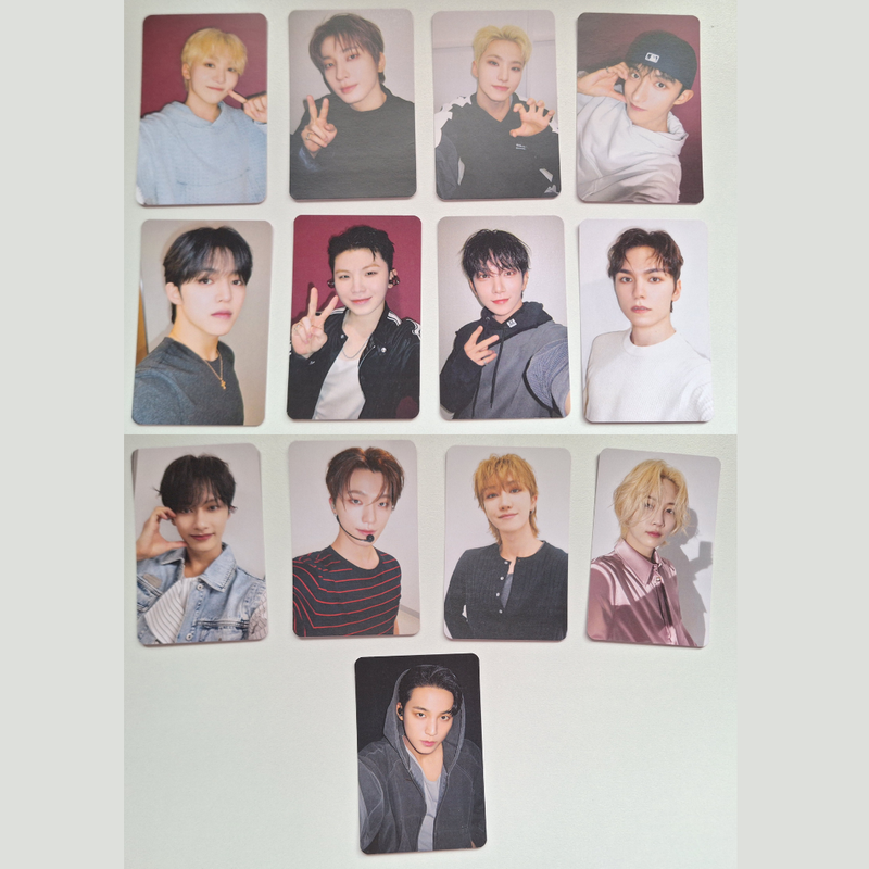 Seventeen &#39;Love,Fame,Love Selca&#39; Photocard Set!