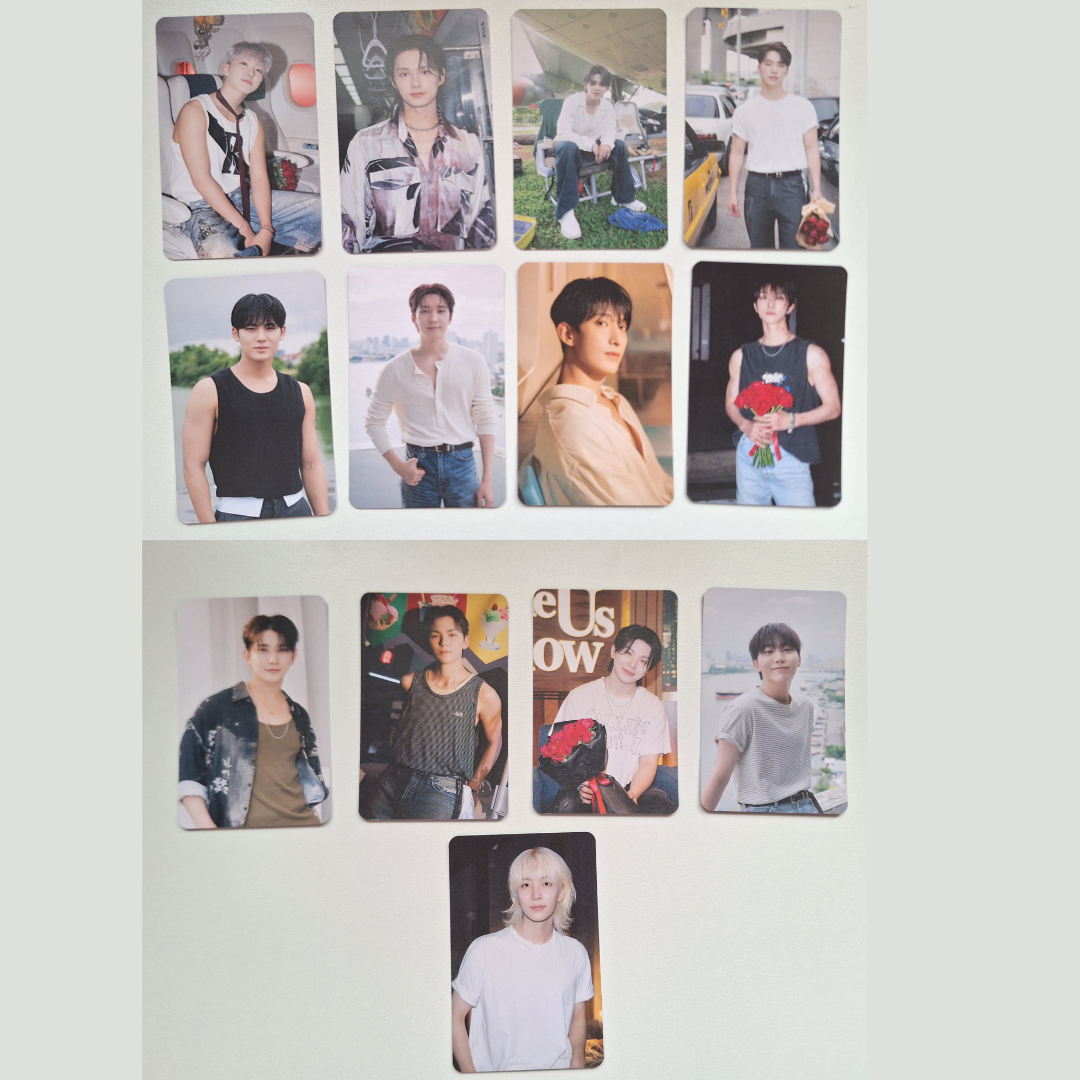 Seventeen &#39;Love,Fame,Money&#39; Concept Photocard Set!
