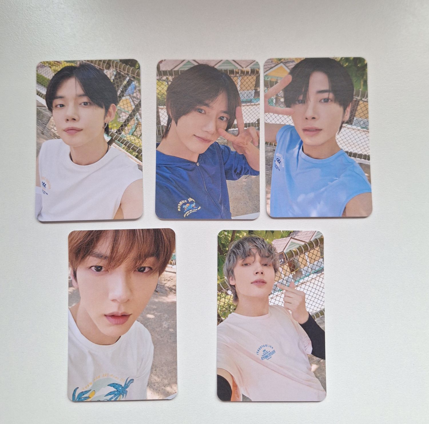 TXT &#39;TO DO X TXT ep143 Aqua time&#39; Photocard Set!
