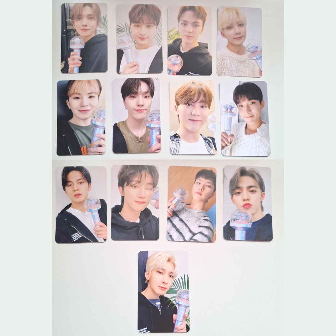 Seventeen &#39;Carat Lightstick&#39; Photocard set!