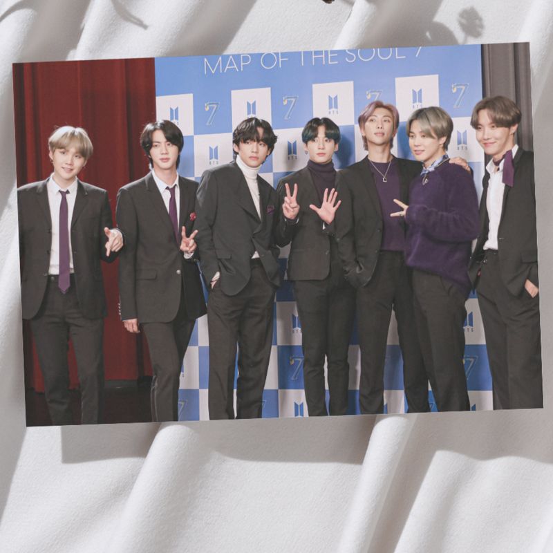 BTS &#39;Map of the Soul: 7&#39; Group A3 Poster!