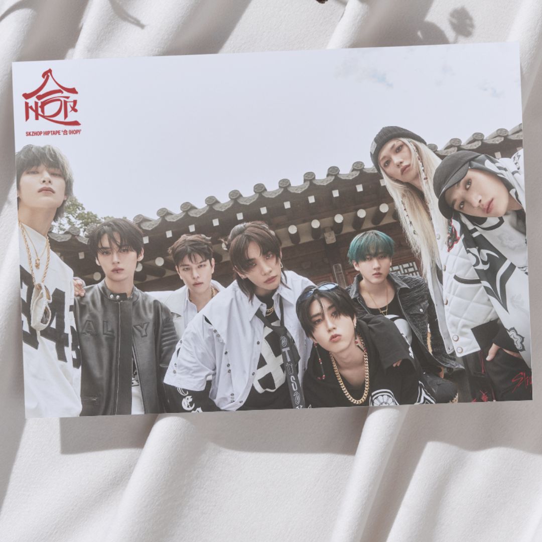 Stray Kids &#39;Hop&#39; Ver.1 Group A3 Poster!