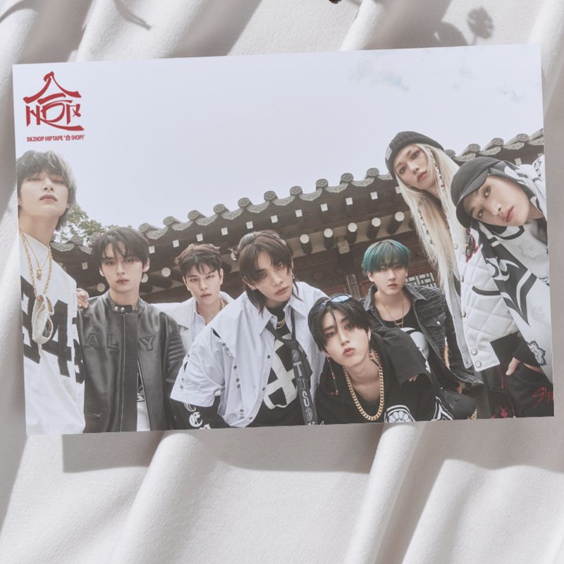 Stray Kids &#39;Hop&#39; Ver.1 Group A3 Poster!