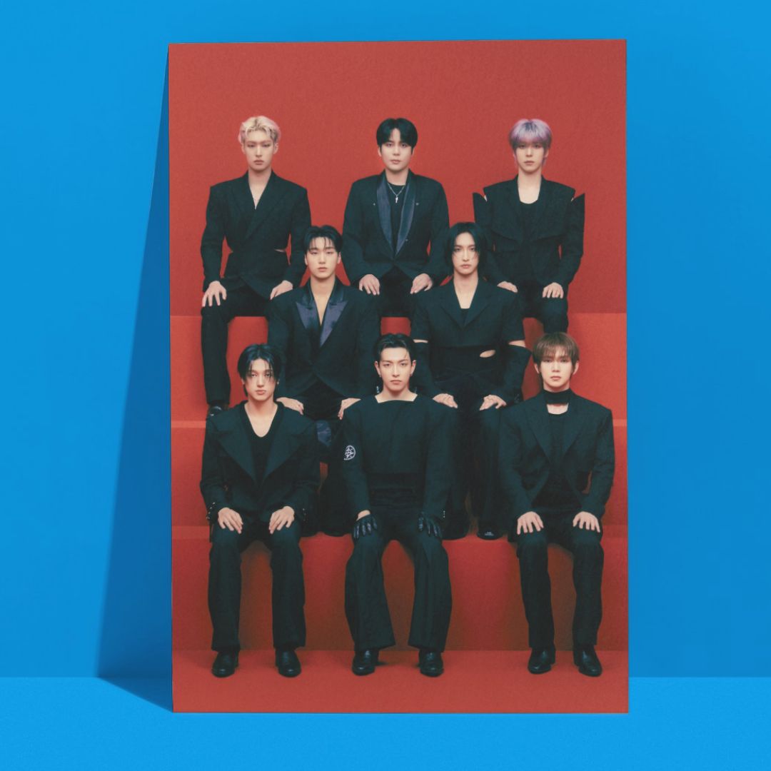 Ateez &#39;Golden Hour: Part.2&#39; Ver.2 A3 Poster!