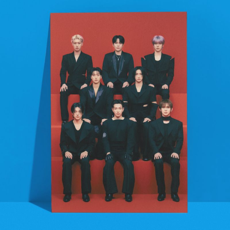Ateez &#39;Golden Hour: Part.2&#39; Ver.2 A3 Poster!