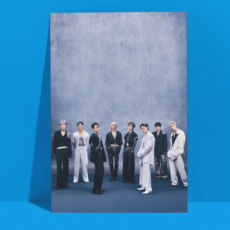 Ateez &#39;Golden Hour: Part.2&#39; Ver.3 A3 Poster!