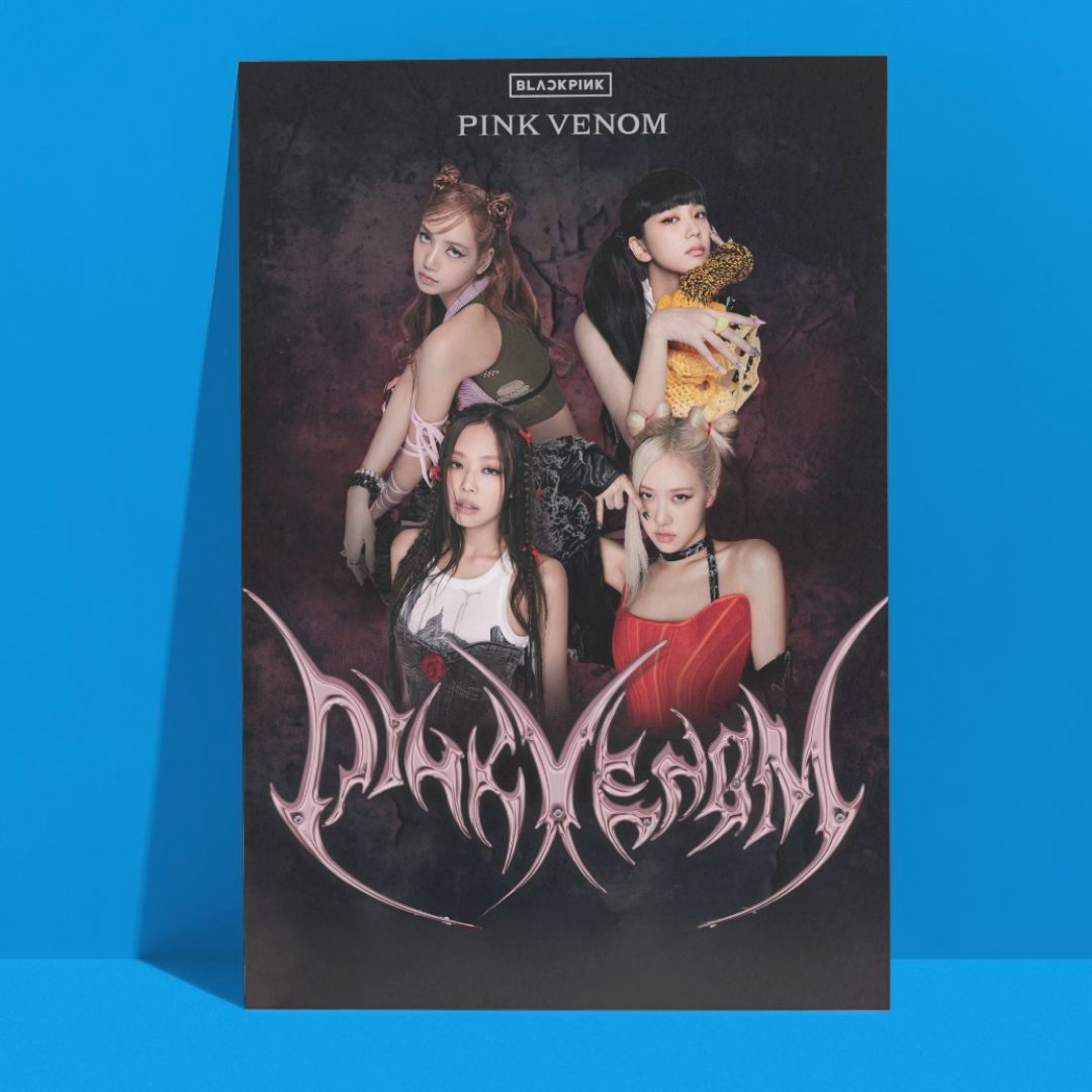Blackpink &#39;Pink Venom Concept&#39; A3 Poster!