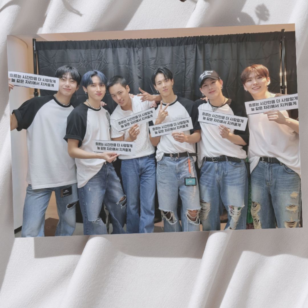 Monsta X &#39;OT6&#39; A3 Poster!