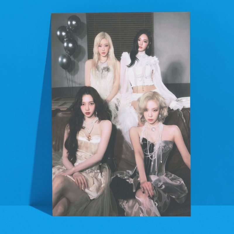 Aespa &#39;METAL CHINA&#39; A3 Poster!