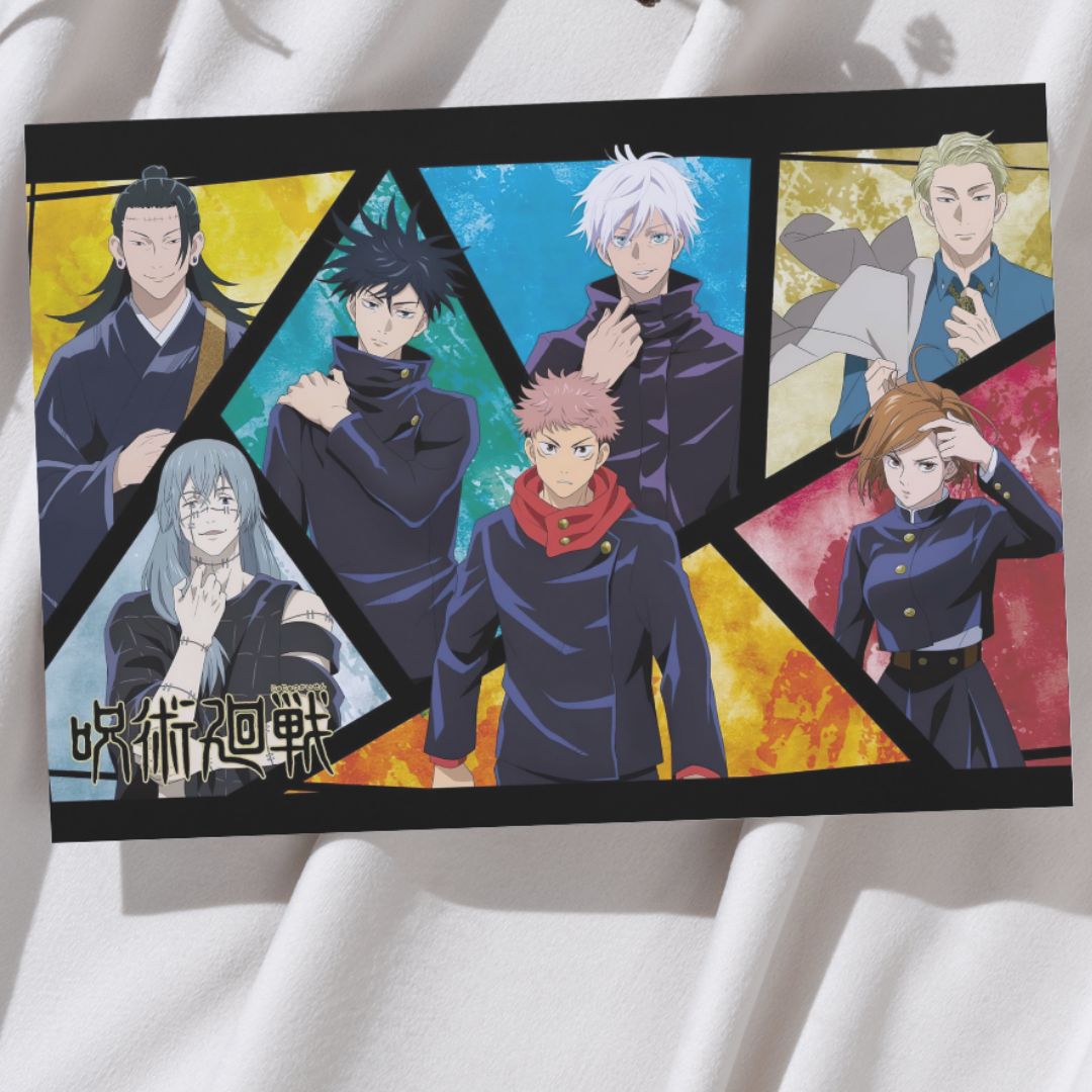 Jujutsu Kaisen Ver-2 A3 Poster!