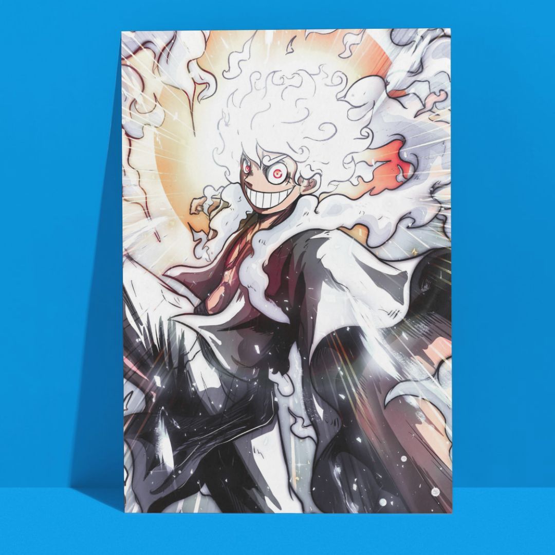 One Piece Luffy &#39;Gear 5&#39; A3 Poster!