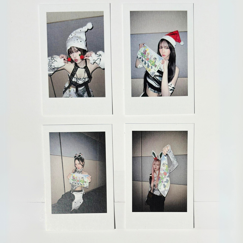 Aespa &#39;Festive&#39; Polaroid Photocard Set!