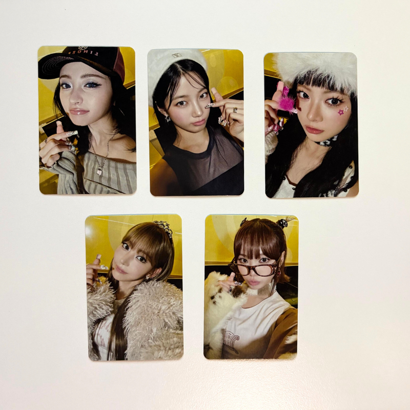 LE SSERAFIM &#39;Crazy Japan Ver&#39; Photocard Set!