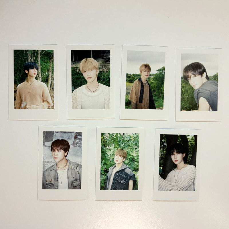 NCT Dream &#39;Rains In Heaven&#39; Polaroid Photocard Set!