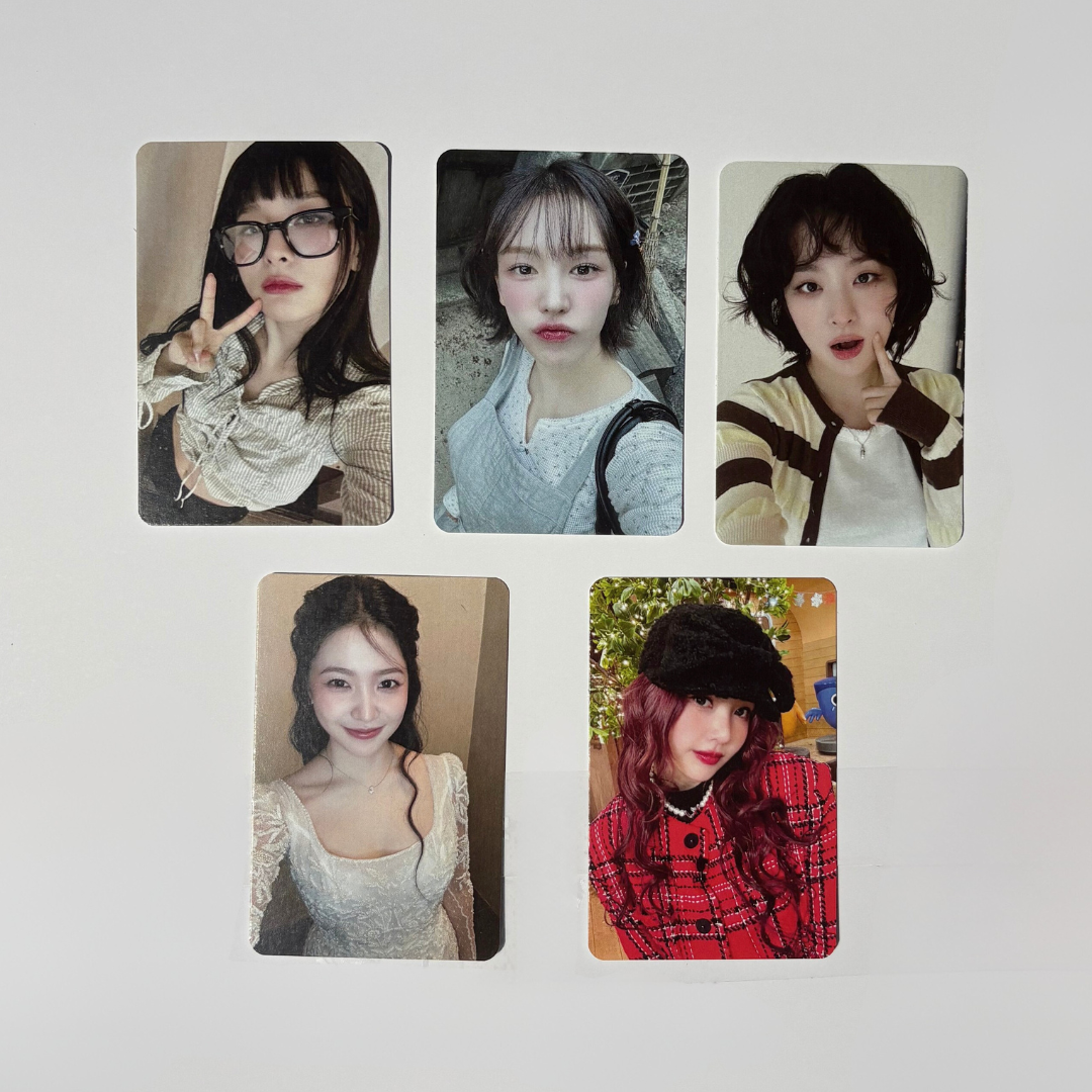 Red Velvet &#39;Random Selfie&#39; Photocard Set!