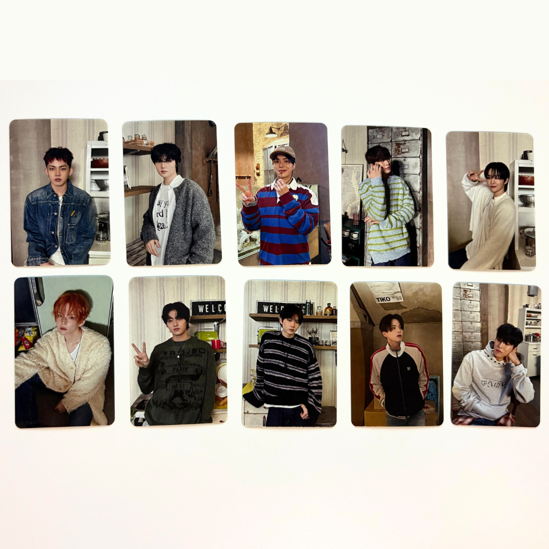 Treasure &#39;POV : Last Night&#39; Photocard Set!