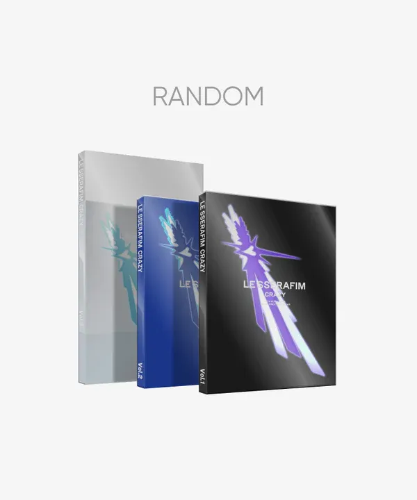 LE SSERAFIM - 4TH MINI ALBUM [CRAZY] (Random)