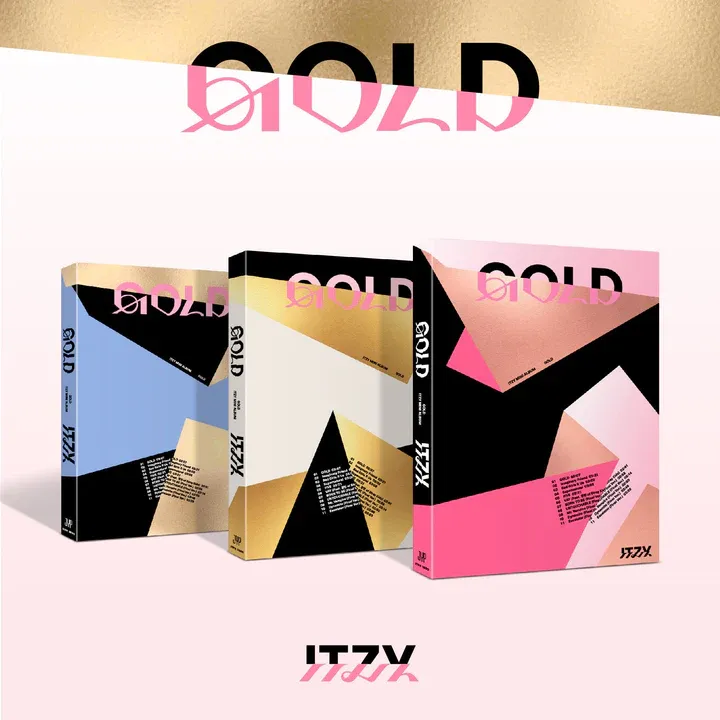 ITZY - GOLD 2ND ALBUM STANDARD RANDOM