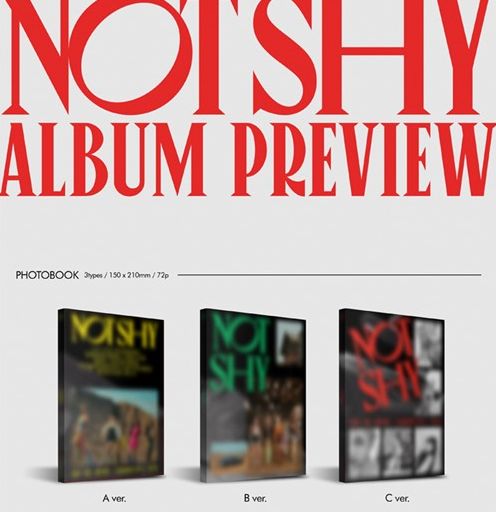 ITZY - 3RD MINI ALBUM [NOT SHY] (Random Ver.)