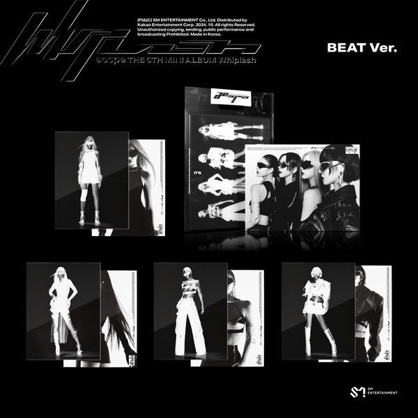 AESPA - 5th Mini Album [Whiplash] (BEAT Ver.) (5 TYPE Random)