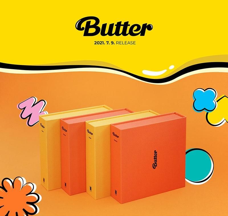 BTS - 2ND SINGLE ALBUM [Butter] (2 TYPE Random)