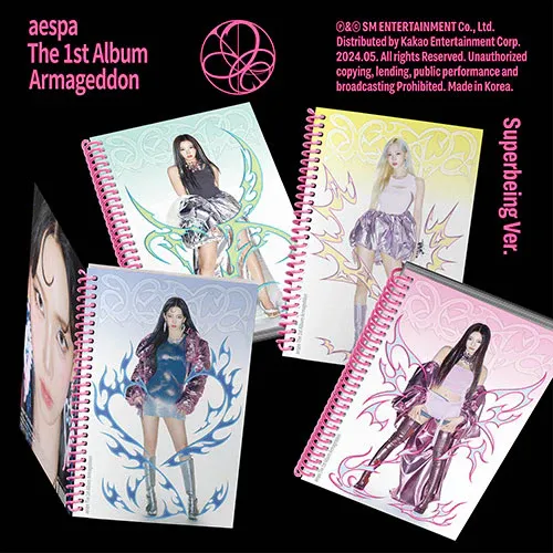 aespa - 1ST FULL ALBUM [Armageddon] (Superbeing Ver.) (Random Ver.)