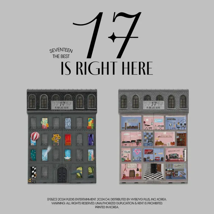 SEVENTEEN - BEST ALBUM [17 IS RIGHT HERE] (2 TYPE Random)