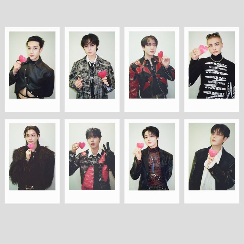 Stray Kids &#39;Valentines Day Polaroid&#39; Photocard Set!