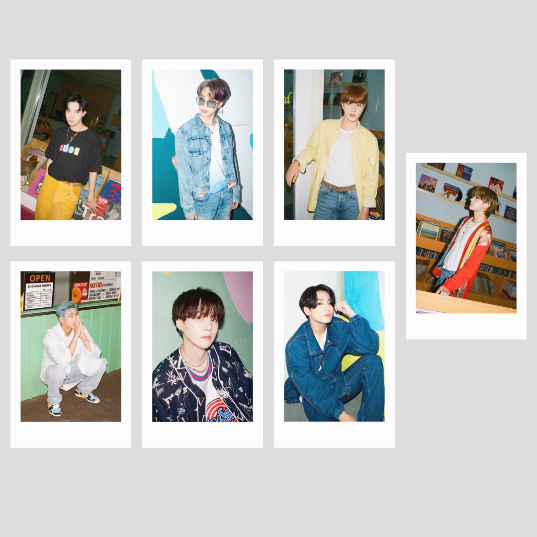 BTS &#39;Dynamite Polaroid&#39; Photocard Set!