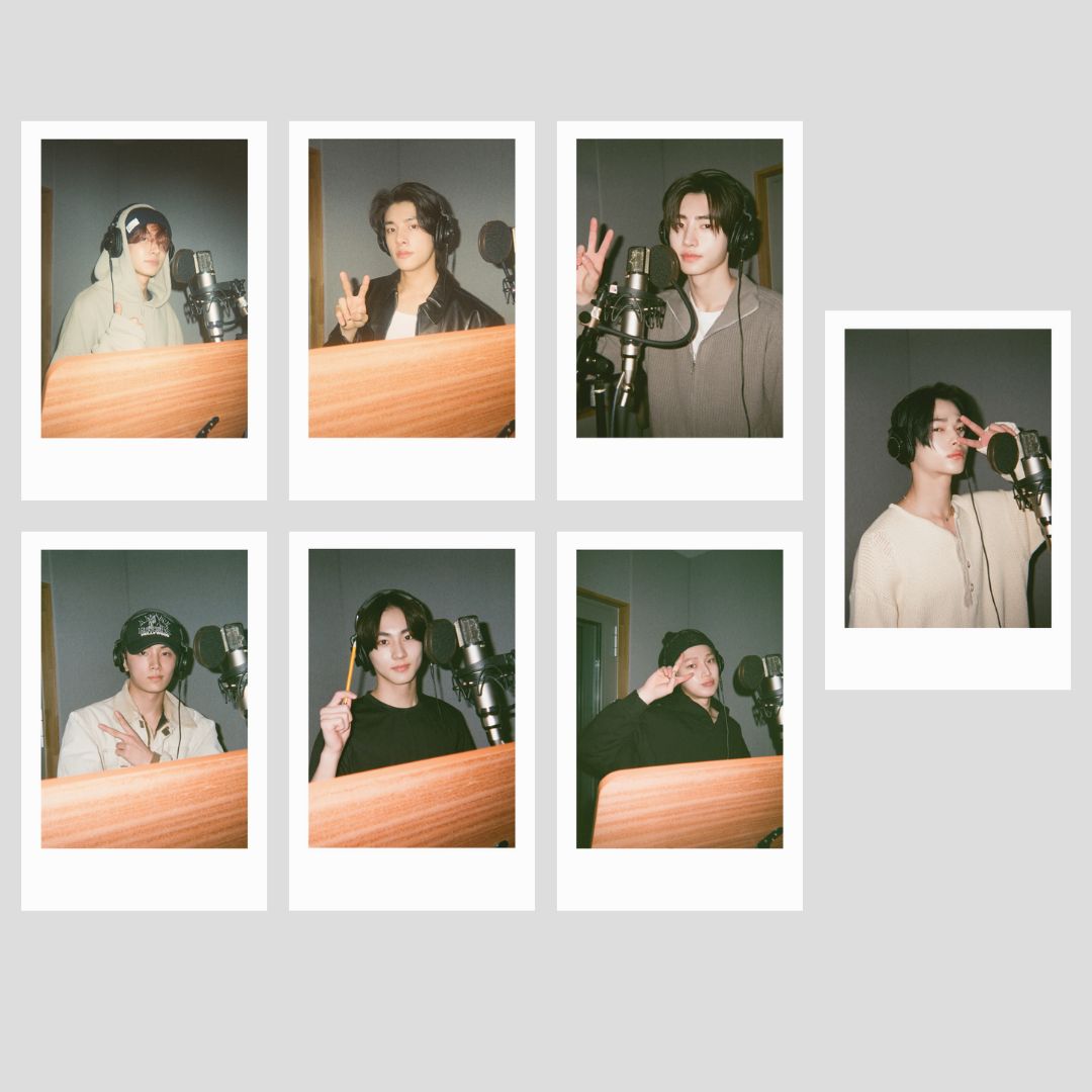 Enhypen &#39;&lt;ROMANCE : UNTOLD&gt; Behind Photo (film ver.)&#39; Polaroid Photocard Set!